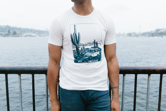 Oatmeal Desert Cruiser Tee - Adventure Ready