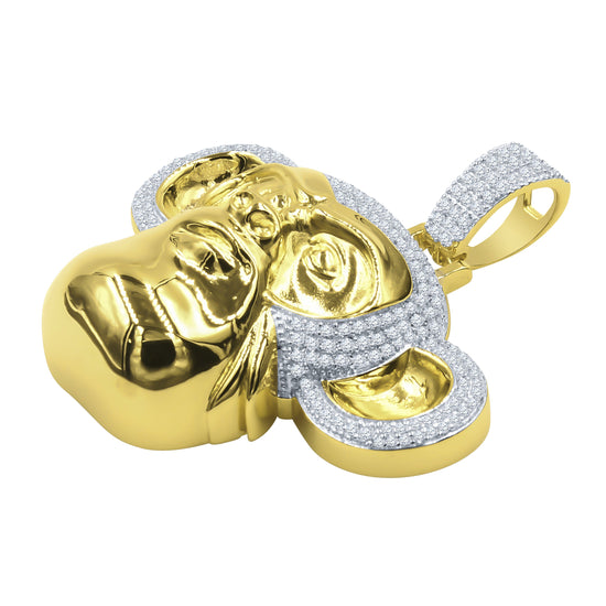 Genuine FERAL SILVER Pendant - Artisan Sterling Silver Jewelry