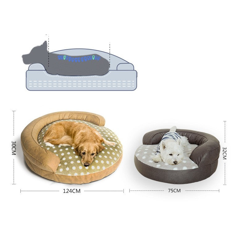 Giant Pet Nest Bed - Comfortable Pet Bed for Furry Friends - Palace of Roman