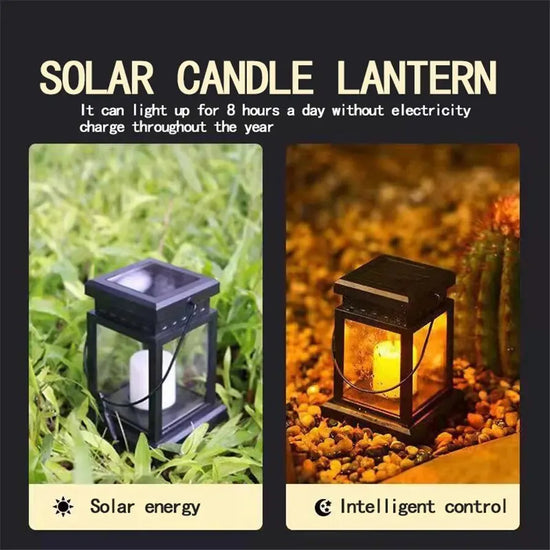 Solar Palace Lantern Outdoor Solar Lights Lawn Landscape Hanging