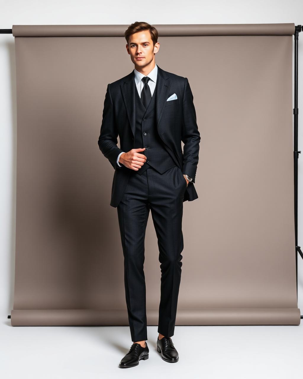 Men's designer suits and luxury tailoring