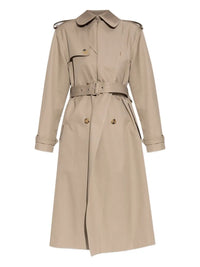 Alexander Mcqueen Women Double-Breasted Trench Coat - Palace of Roman