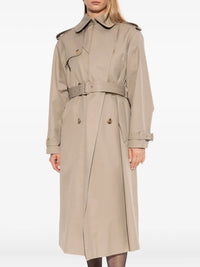 Alexander Mcqueen Women Double-Breasted Trench Coat - Palace of Roman