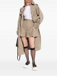 Alexander Mcqueen Women Double-Breasted Trench Coat - Palace of Roman