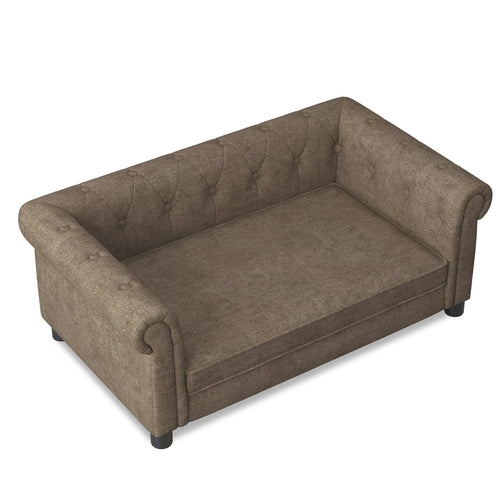 The Metropolitan Pet Sofa – Modern Linen Design