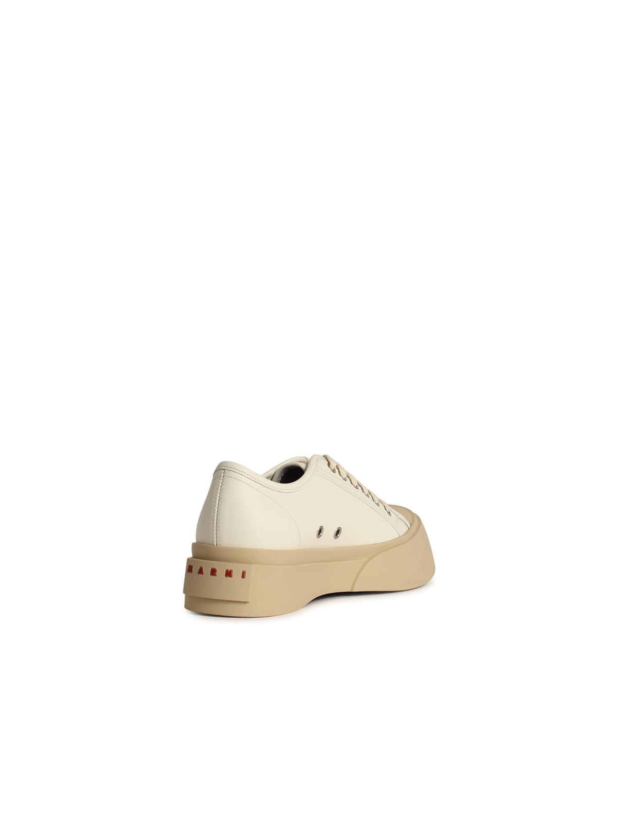 Marni White Leather Sneakers Men Luosophy