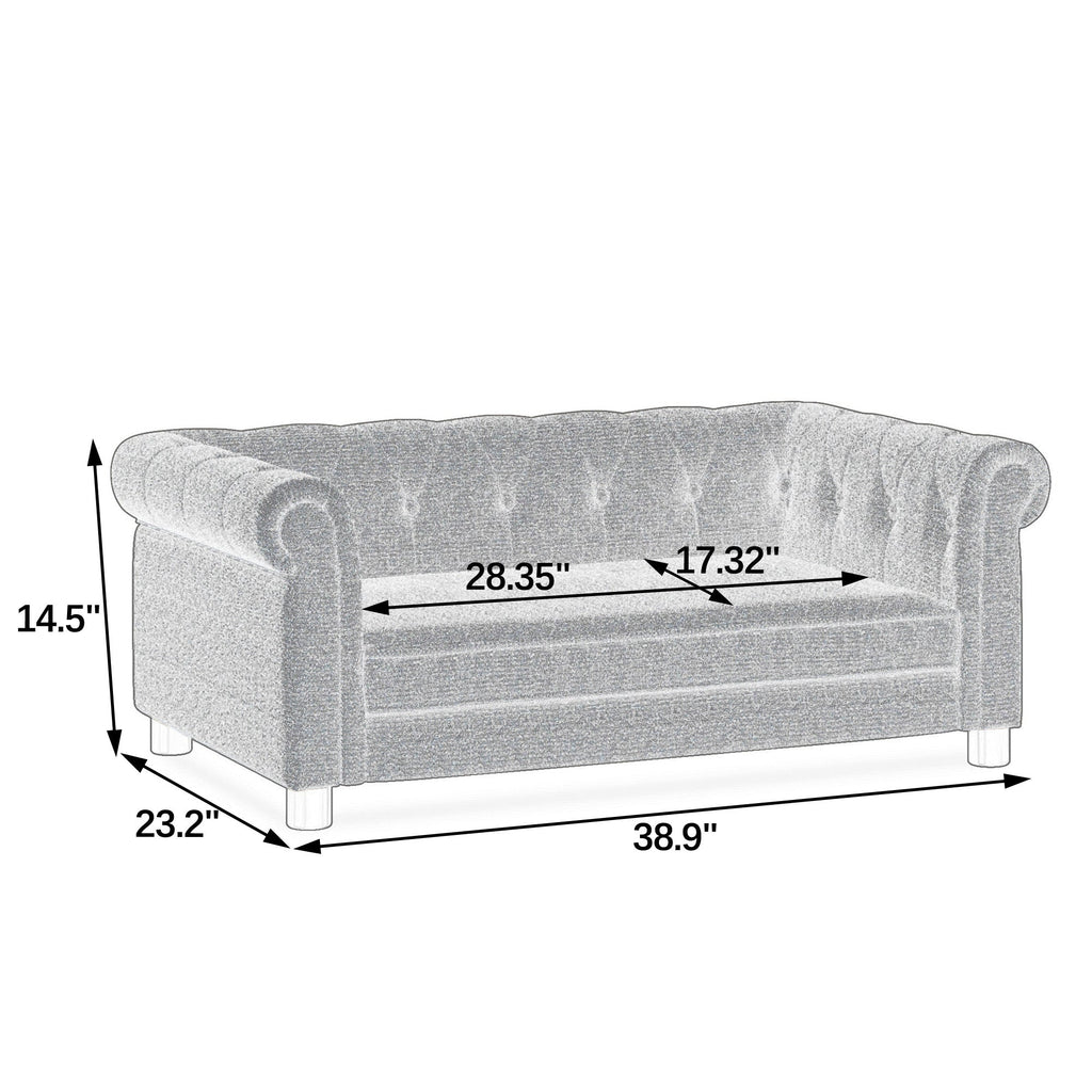 The Metropolitan Pet Sofa – Modern Linen Design