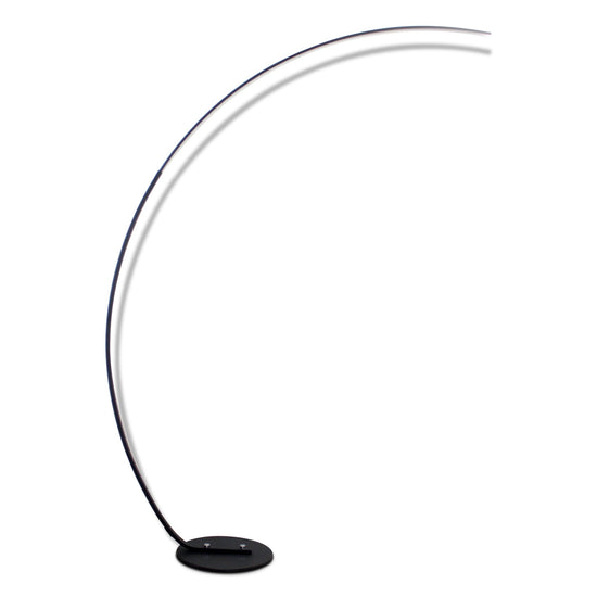 Genuine RGBW Modern Curve Floor Lamp - Smart LED Remote Control