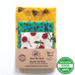 *Classic Set of 3 L, M, S Beeswax Food Wraps | Yellow Bees