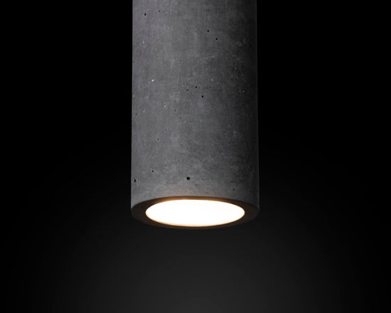 GRAY Concrete Pendant Light B+B