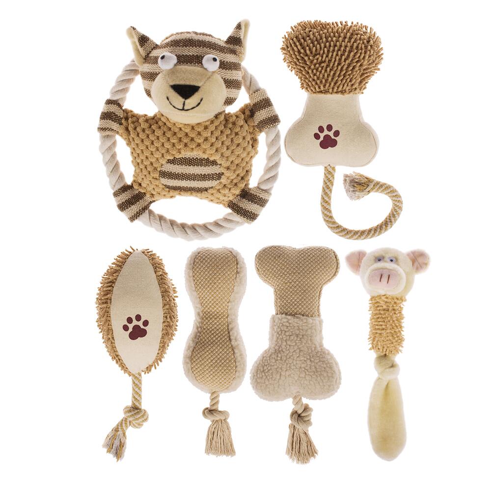 The Companionship Set – 6 Plush Dog Toys
