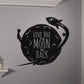 Love You to the Moon & Back - Rocket Metal Wall Art