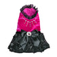 Genuine Paris Party Dress - Velvet Pet Fashion with Rhinestones