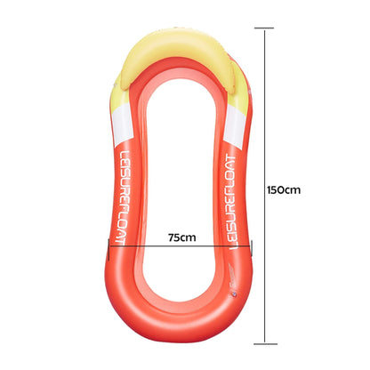 Premium Inflatable Water Hammock - Foldable Pool Float Lounger for Summer