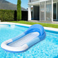 Premium Inflatable Water Hammock - Foldable Pool Float Lounger for Summer
