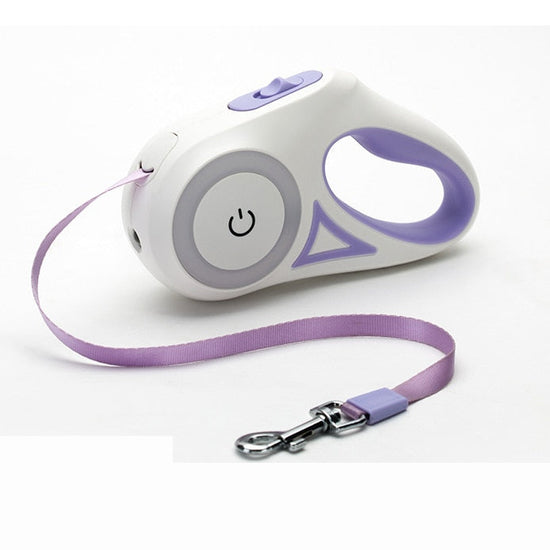 Genuine Automatic Retractable Lighting Dog Leash - LED Safety