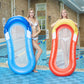 Premium Inflatable Water Hammock - Foldable Pool Float Lounger for Summer