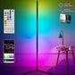 160cm Smart Tuya Corner Floor Lamp Dimmable RGB LED Modern Mood