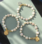 Genuine Pearl Stars Bracelet - Freshwater Star Pearls 24K Gold