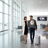 Airport Travel Scene