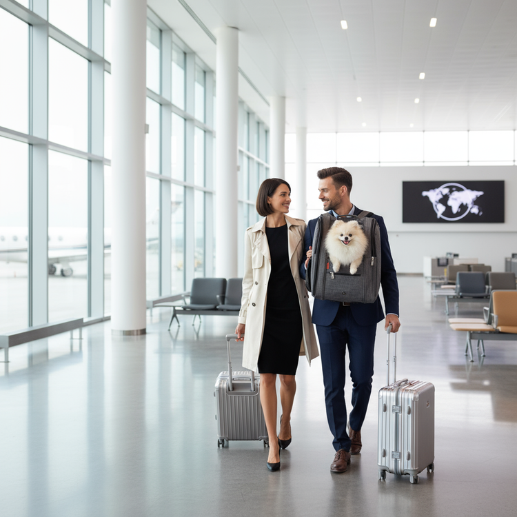 Airport Travel Scene