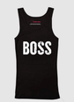 Boss Tank Top - Premium Cotton Graphic Tee for Confident Women