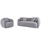 Genuine U_Style Upholstered Sofa Set - Modern Arm Chair Living Room