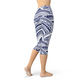 Polynesian Maori Tattoo Capri Leggings - Performance Art