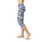 Polynesian Maori Tattoo Capri Leggings - Performance Art