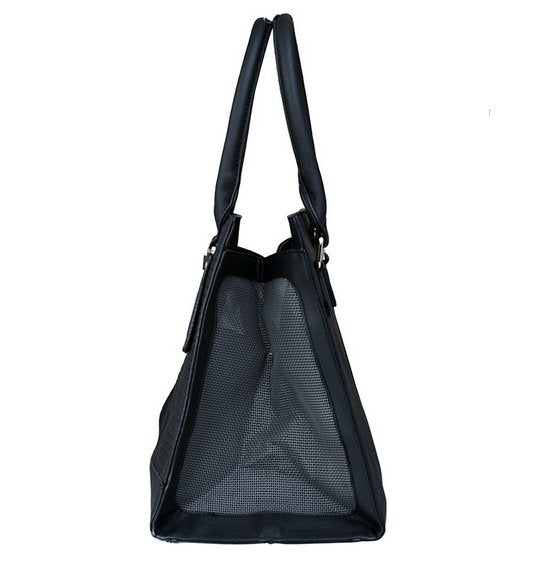 Elegance Series: Vegan-Leather Pet Carrier