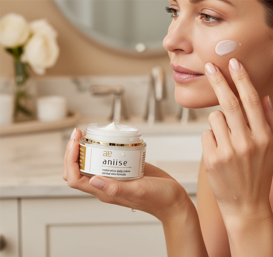 Face Cream Application