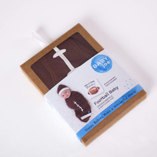 Genuine Football Baby Beanie - Adorable Sports Themed Infant Hat