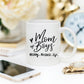 Mom Of Boys Coffee Mug - &