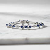 Luxury bracelet on marble