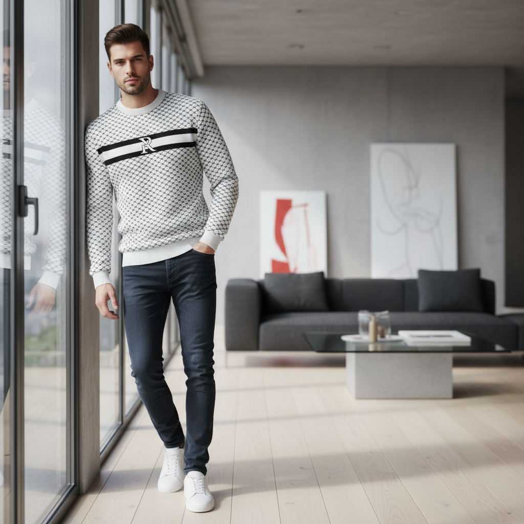 Rose Paulino Sweater - Modern Setting