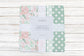 Desert Rose and Jade Polka Dot Cotton Muslin Throw Blanket
